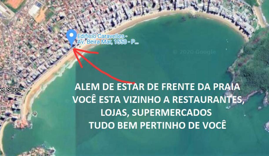 Guarapari - Apto Linda Vista - Av Beira Mar-Praia Do Morro Kültér fotó